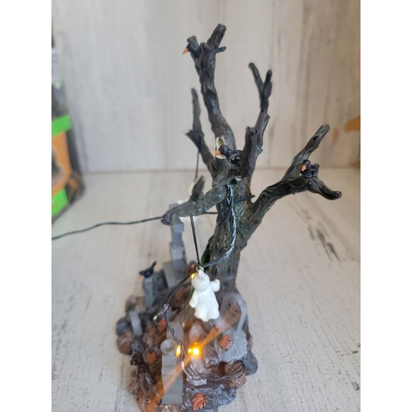 Lemax Graveyard ghost AS IS spooky town Village Halloween - Picture 6 of 8